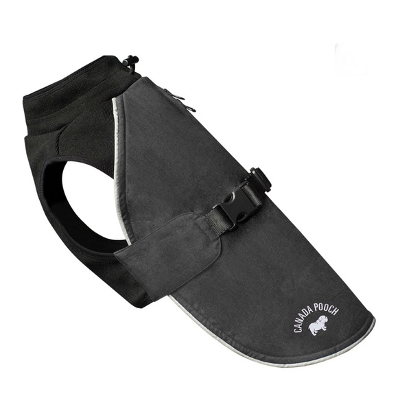 Canada Pooch The Expedition Dog Coat, Charcoal, 32” (MSRP $70) - Picture 2 of 5